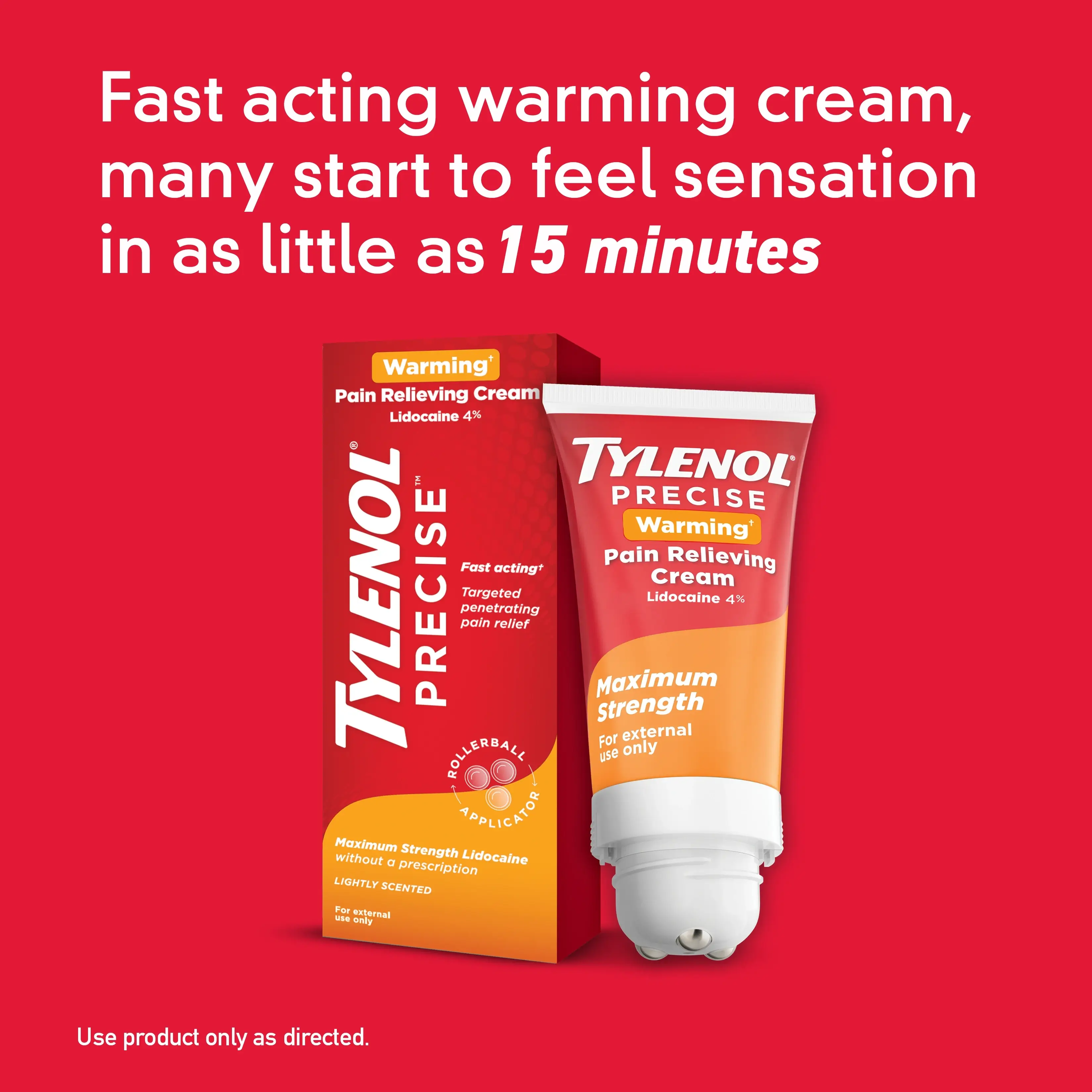 PRECISE® Warming Pain Relieving Cream