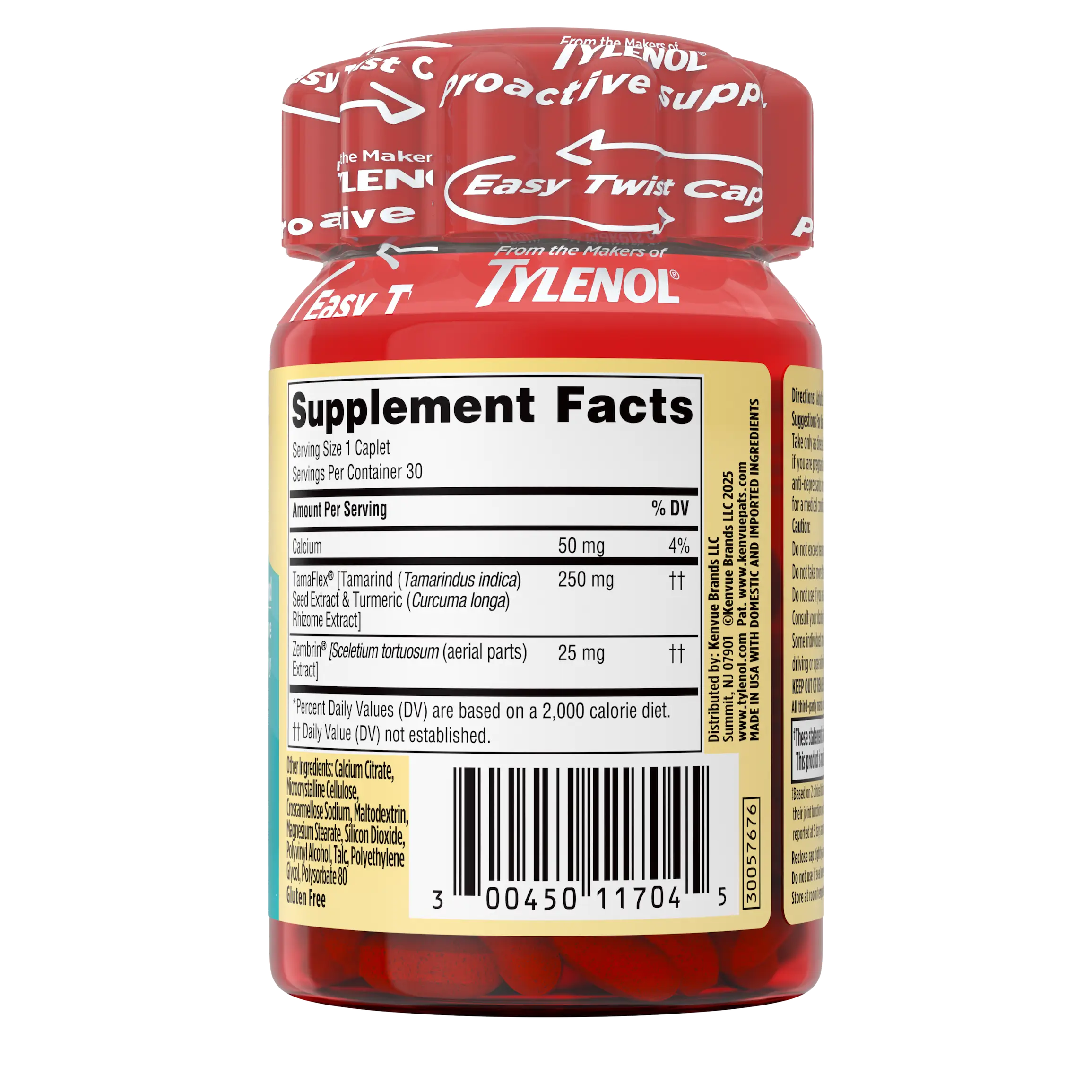 TYLENOL® Proactive Support* Muscle & Joint + Stress