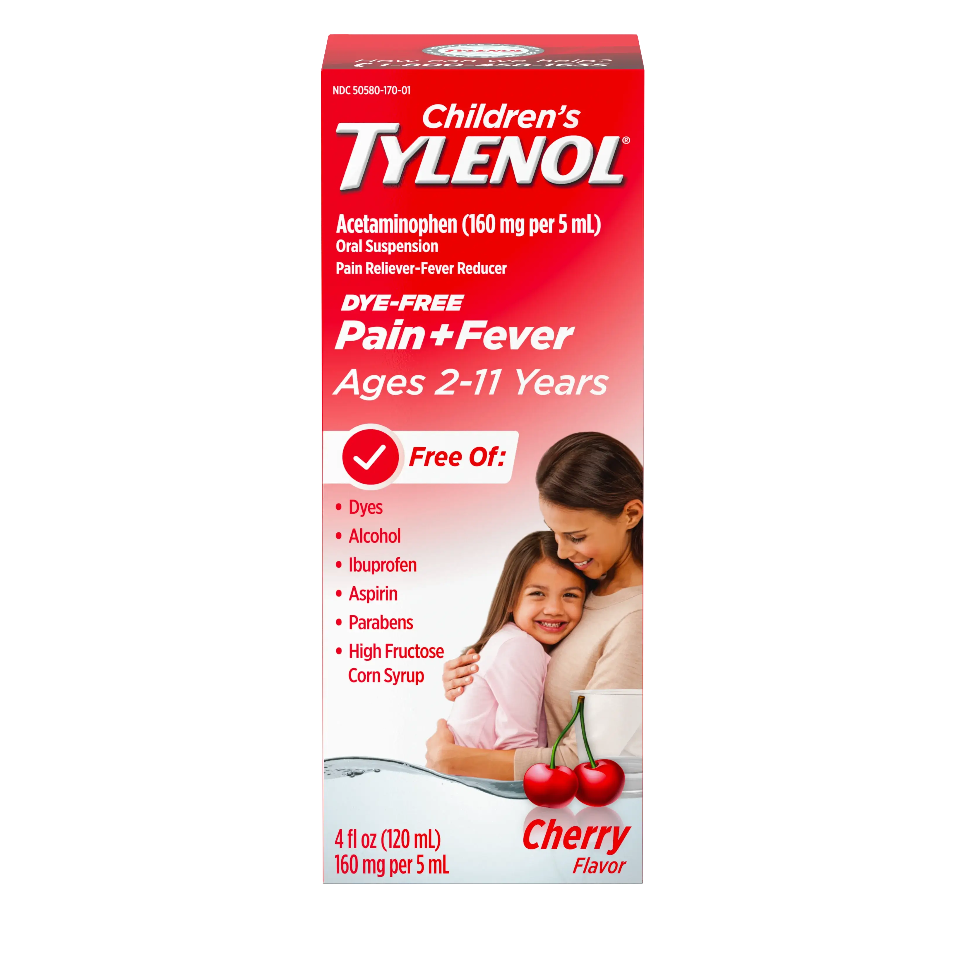 Children's Tylenol® dye free