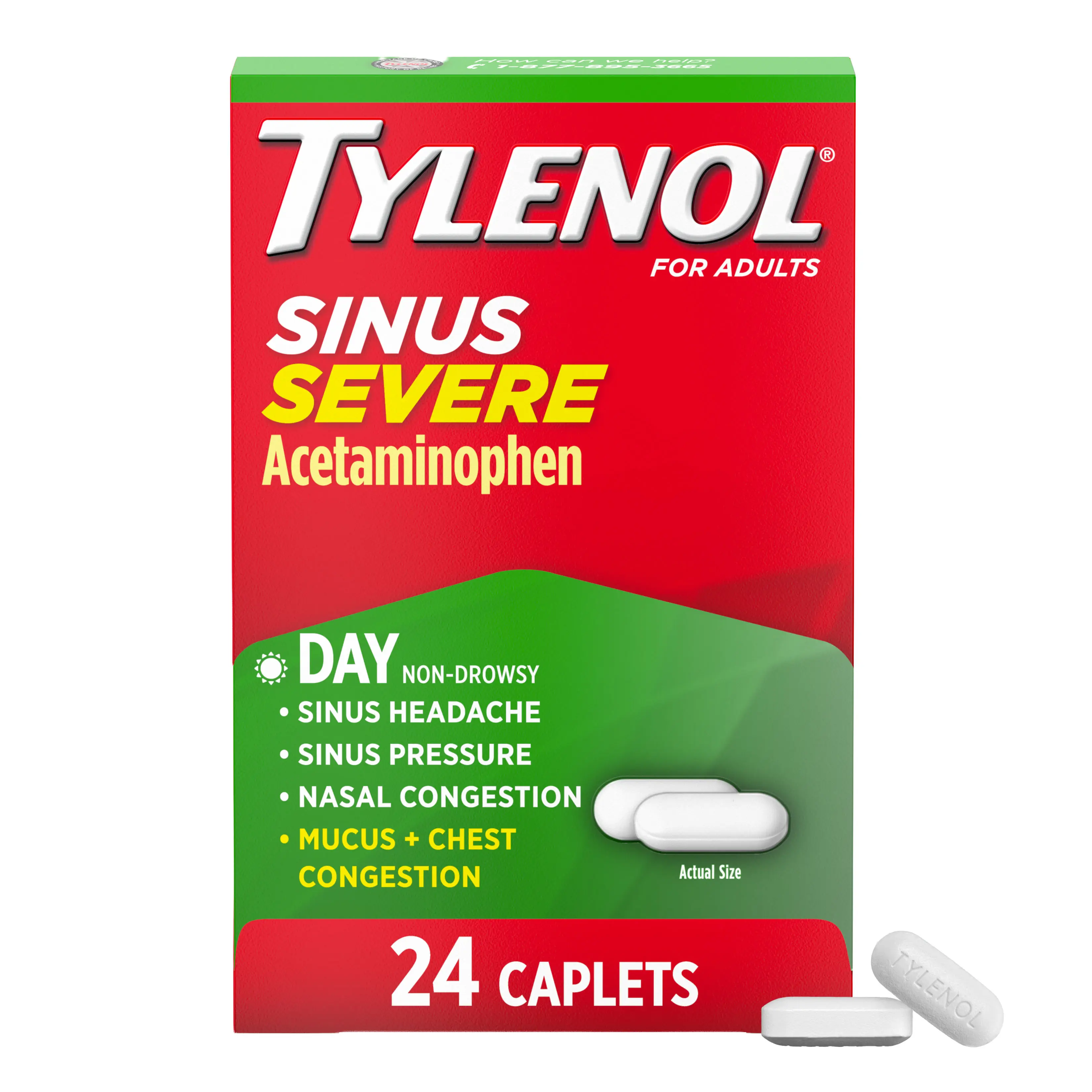 TYLENOL® Sinus Severe Daytime Caplets