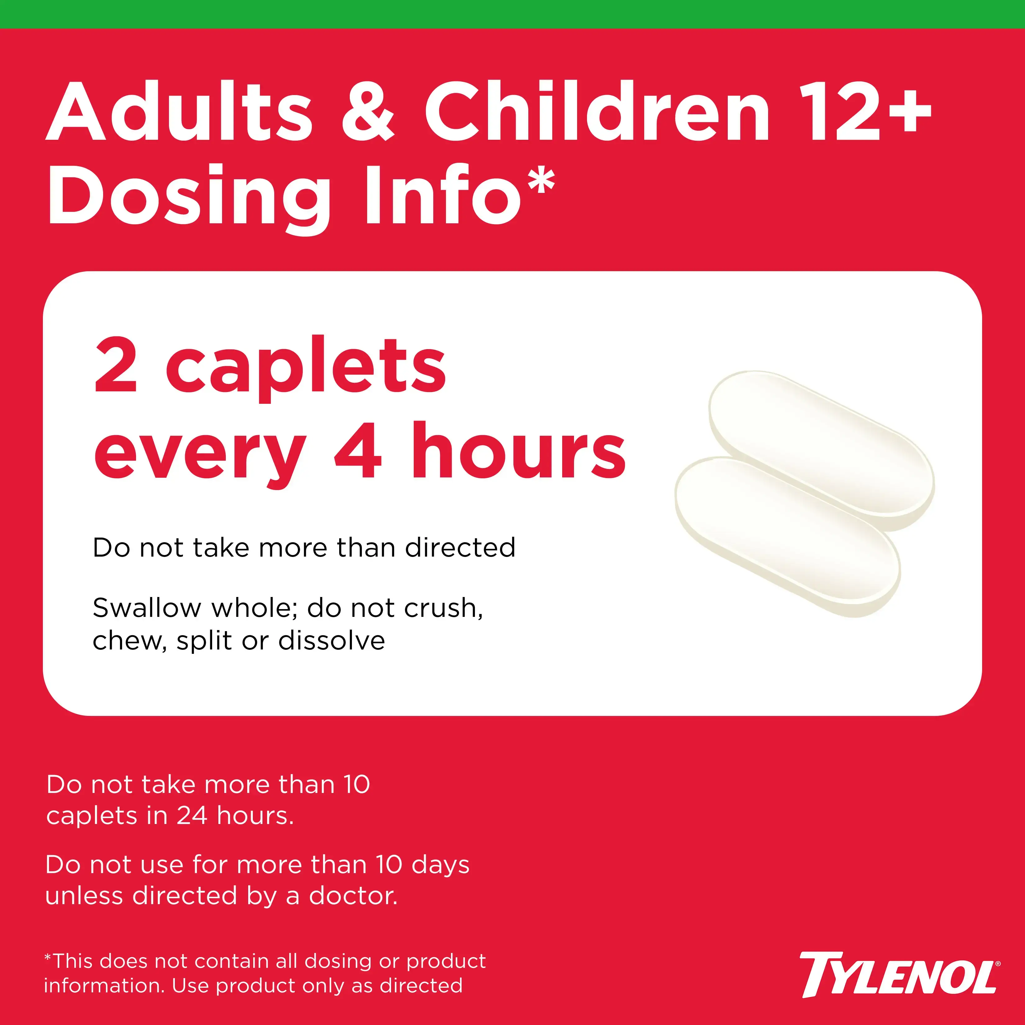 TYLENOL® Sinus Severe Daytime Caplets