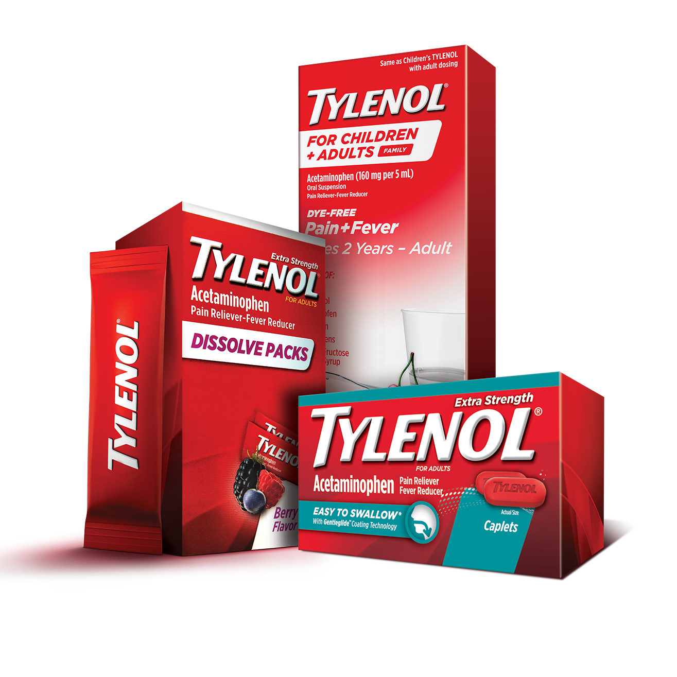 TYLENOL® Group Product Shot