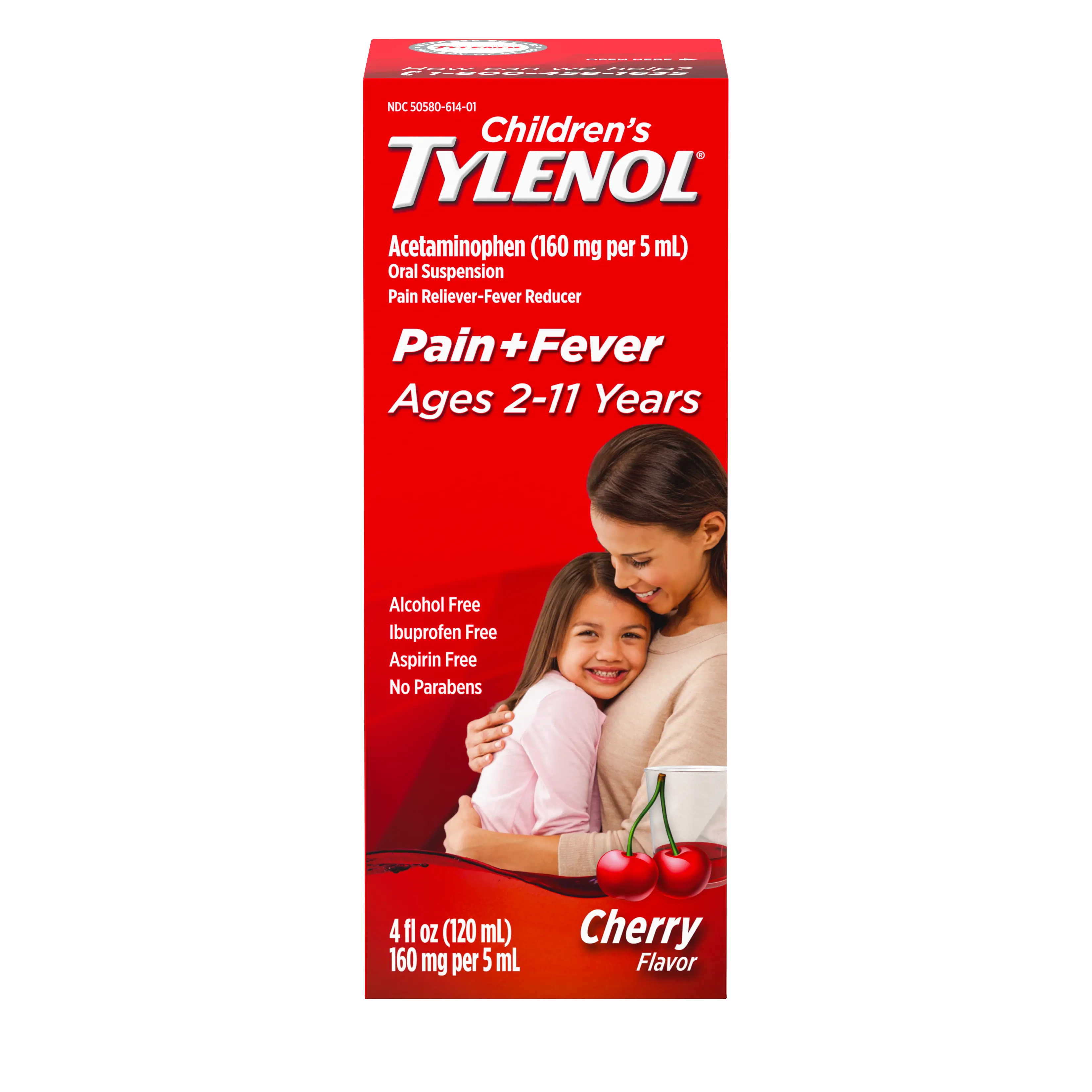 Children's Tylenol® en sabor a cereza