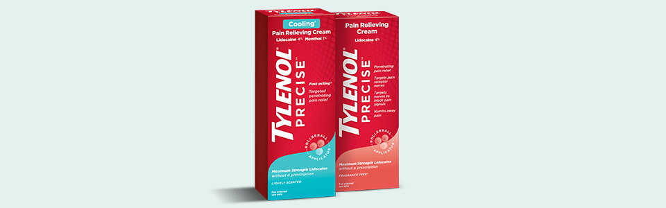 TYLENOL®'s Precise pack shots