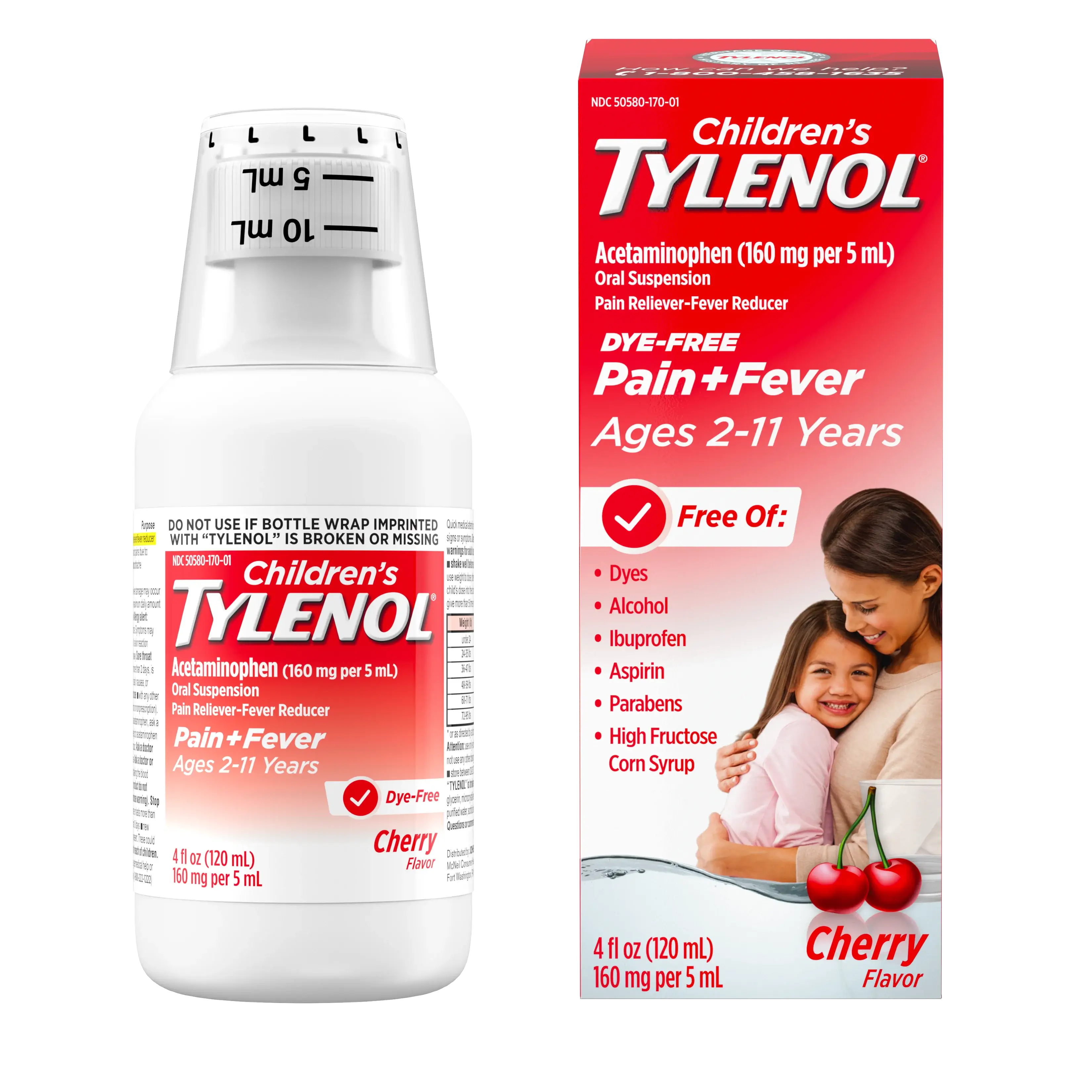 Children's Tylenol® dye free