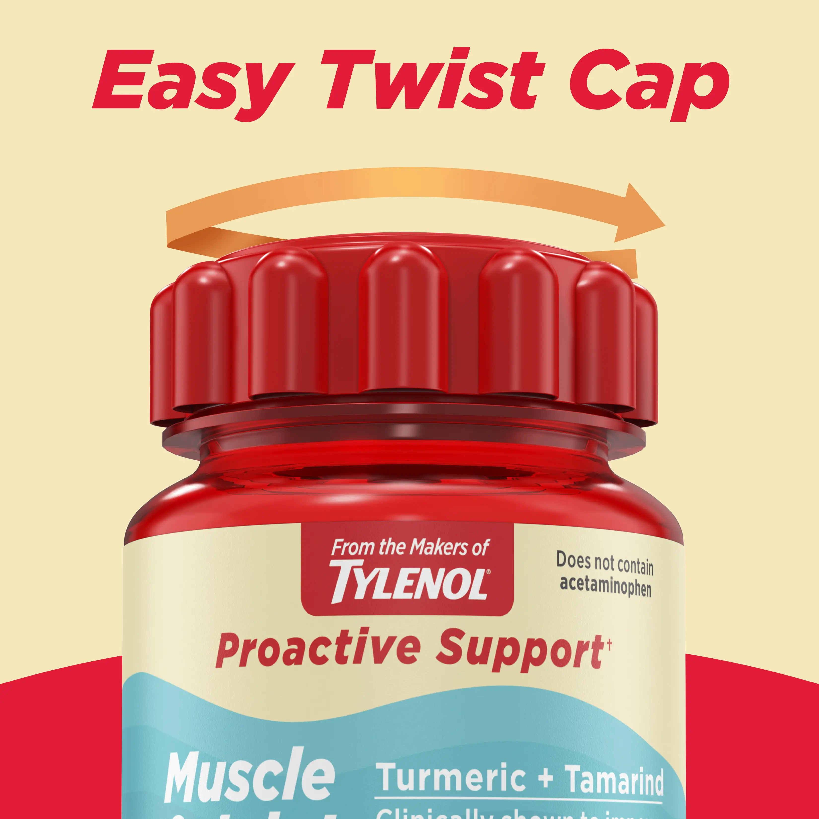 TYLENOL® Proactive Support* Muscle & Joint + Stress