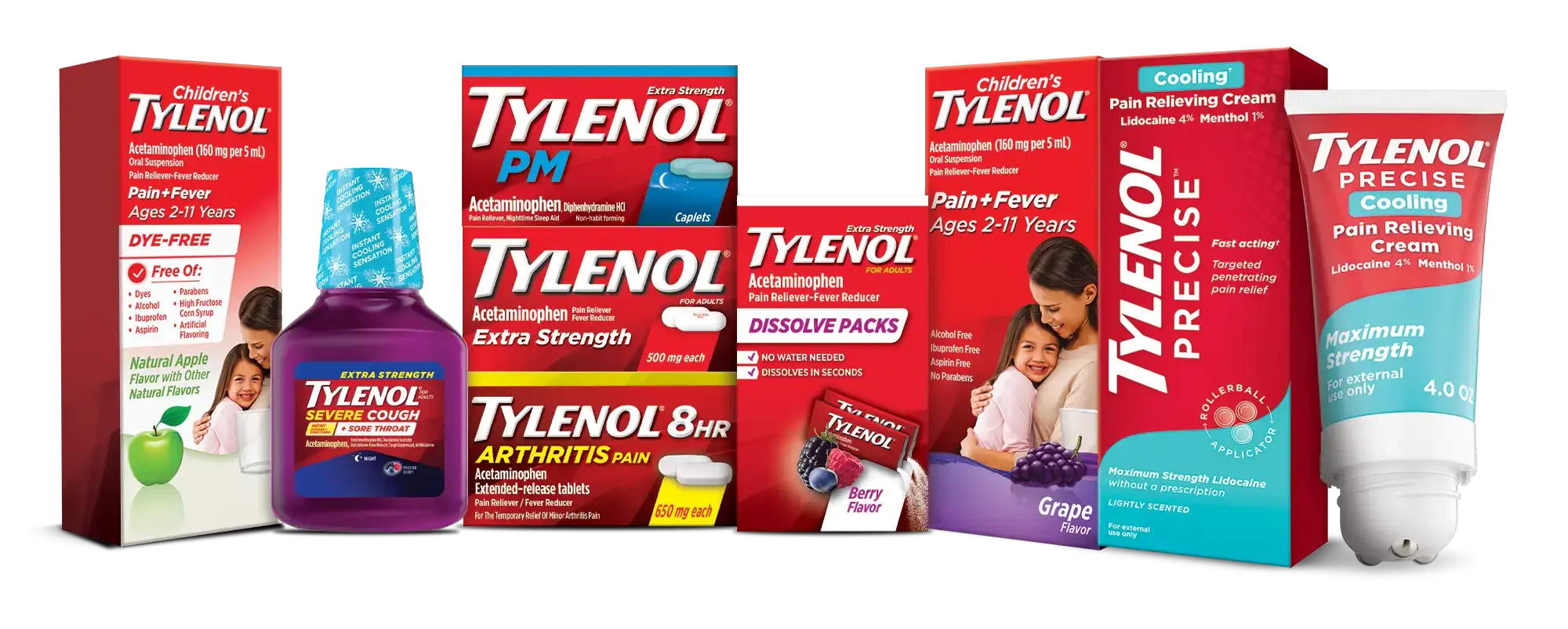 Tylenol Banner Product Finder