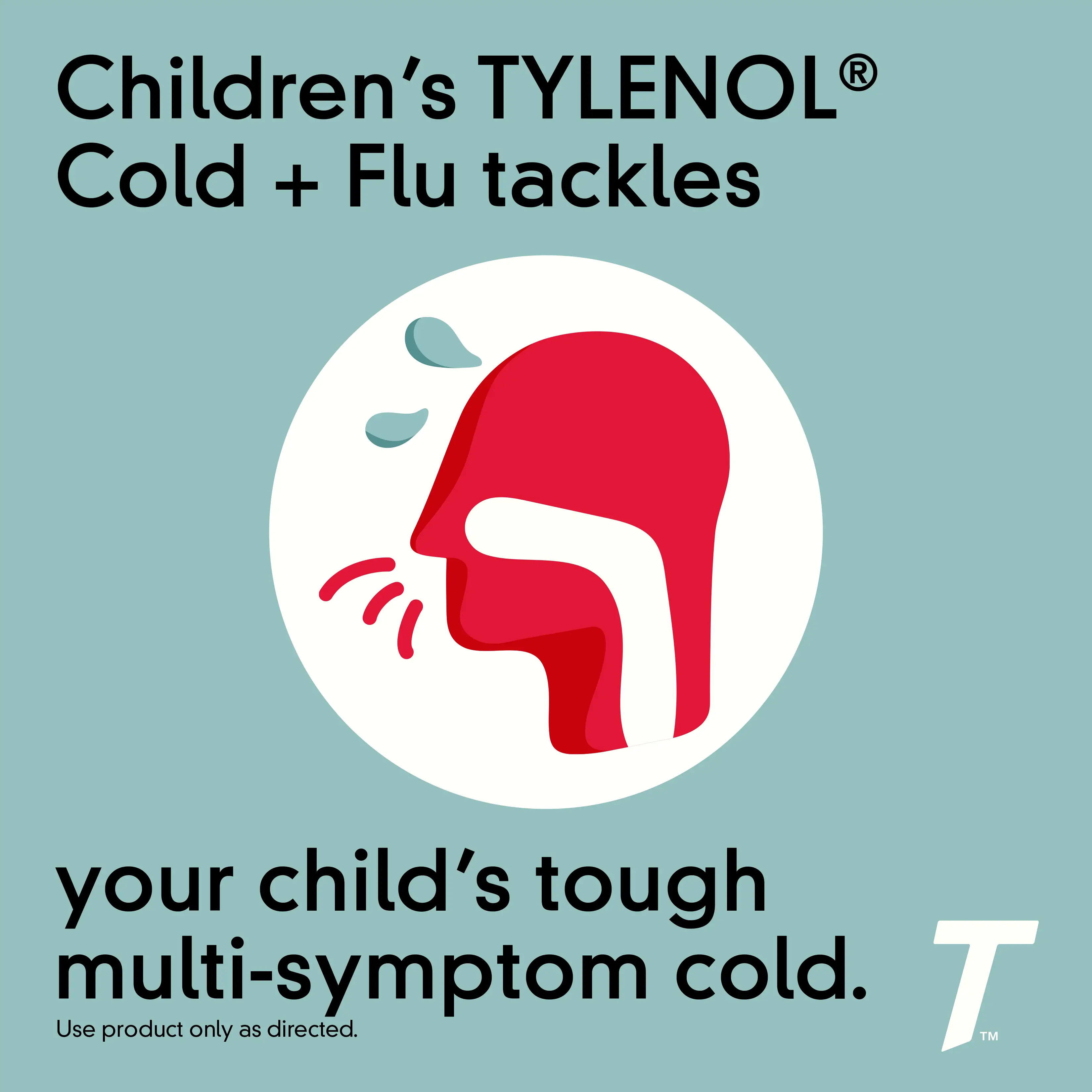 Children’s TYLENOL® Cold + Flu Oral Suspension