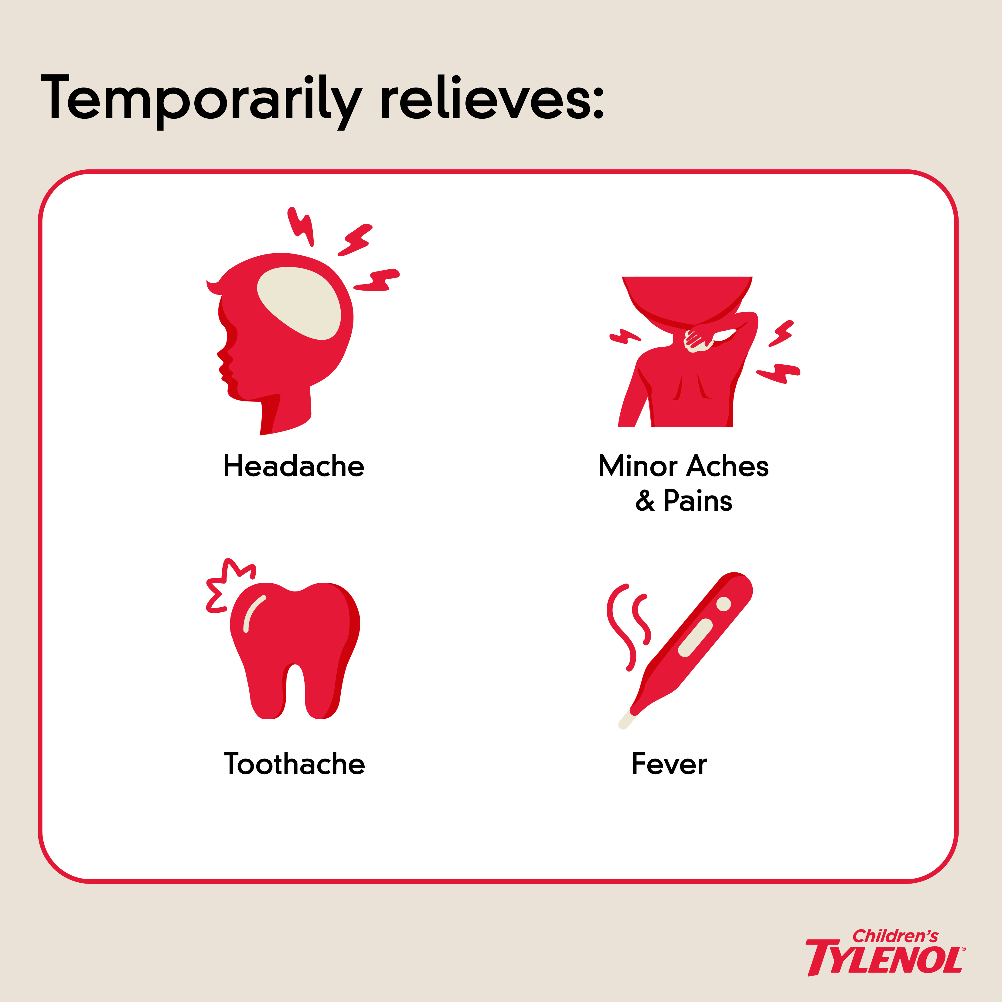 Temporarily relieves