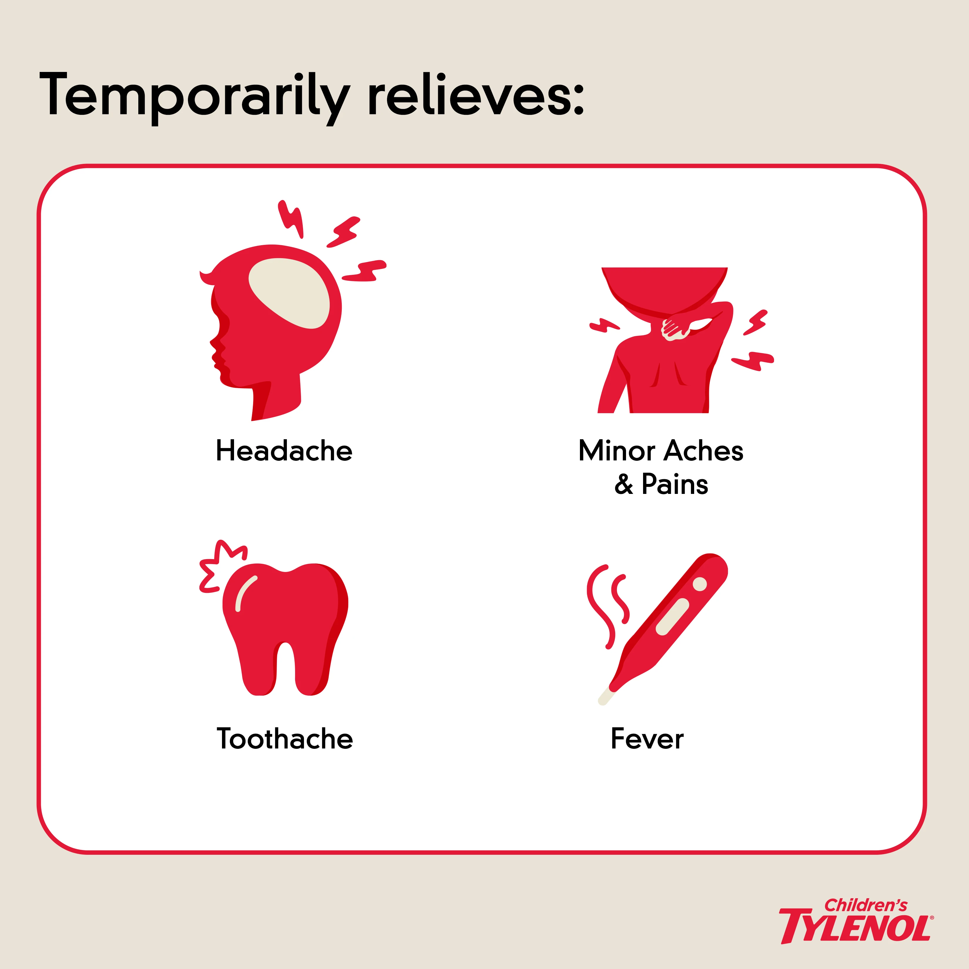 Temporarily relieves