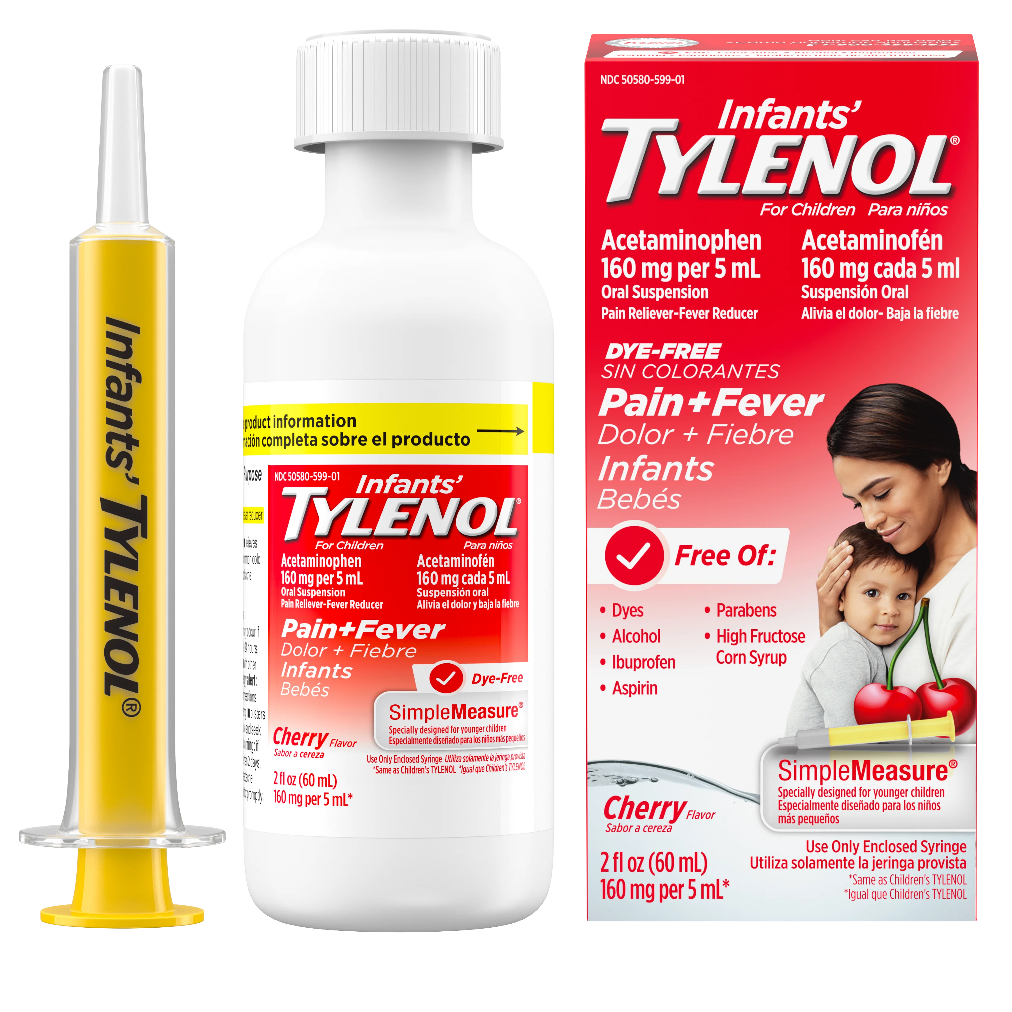 Infants' Tylenol® dye free