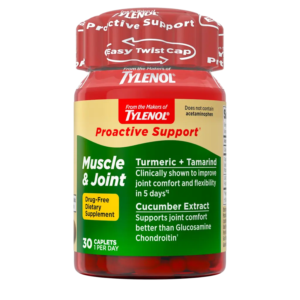 Proactive Support* Muscle & Joint Supplements Proactive Support* Muscle & Joint Supplements Front of pack