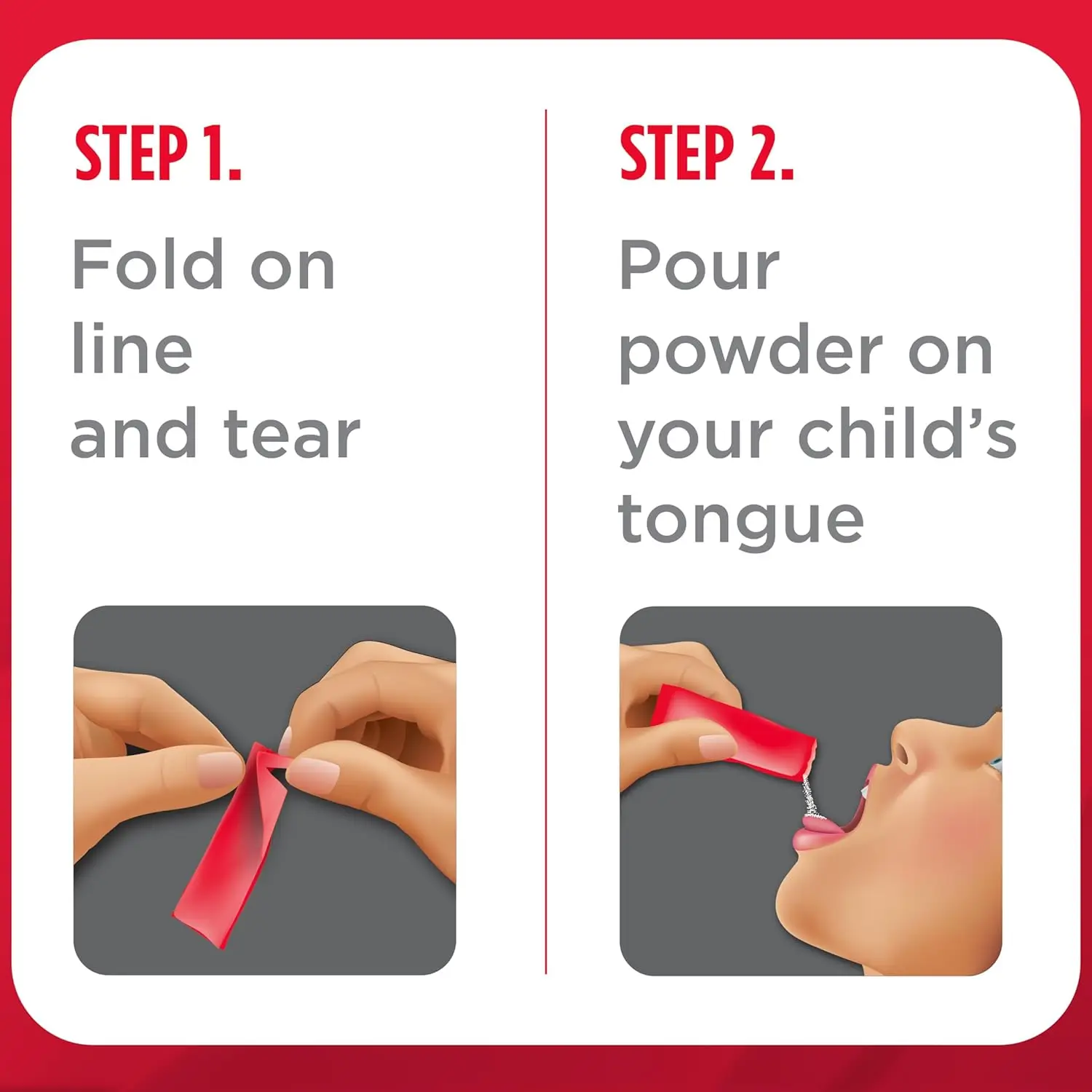 Children’s TYLENOL® Dissolve Powder Packs