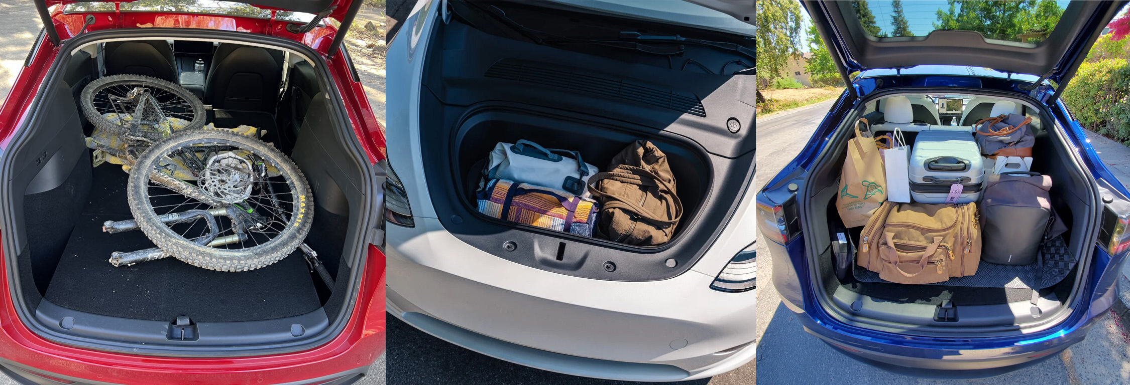 Model Y Boot Space