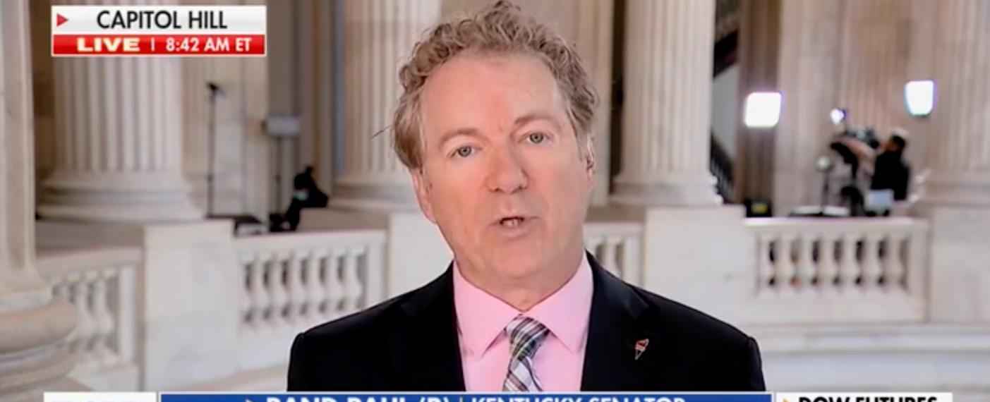 ‘I’m Not Letting Anything Pass’: Rand Paul Vows To Hold Back Biden Nominees Until COVID Docs Released