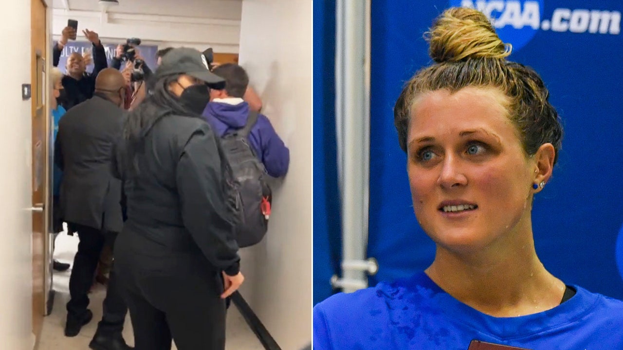 Riley Gaines 'ambushed and physically hit' after Saving Women's Sports speech at San Francisco State