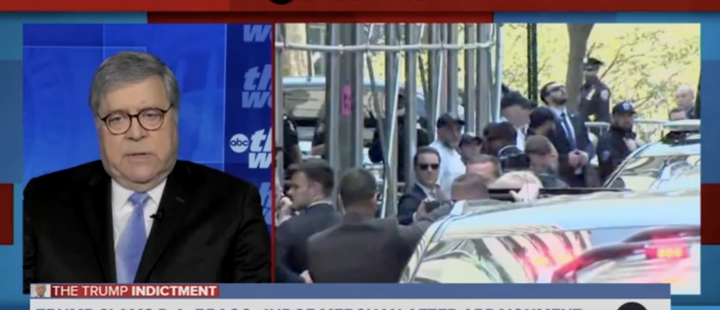 Bill Barr Offers Rare Defense Of Trump, Says Case Has No Merit And Is Abuse Of Power