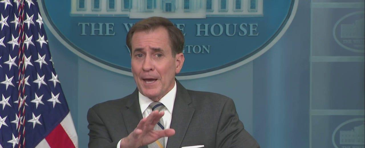 Kirby argues with reporter about purported Hunter Biden text message: 'Not going to comment further'