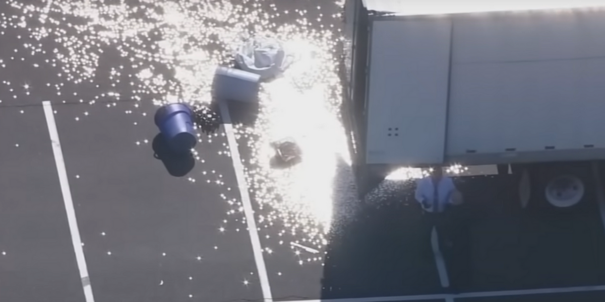 Thieves stole 2 million dimes from a tractor-trailer in a Walmart parking lot, police say