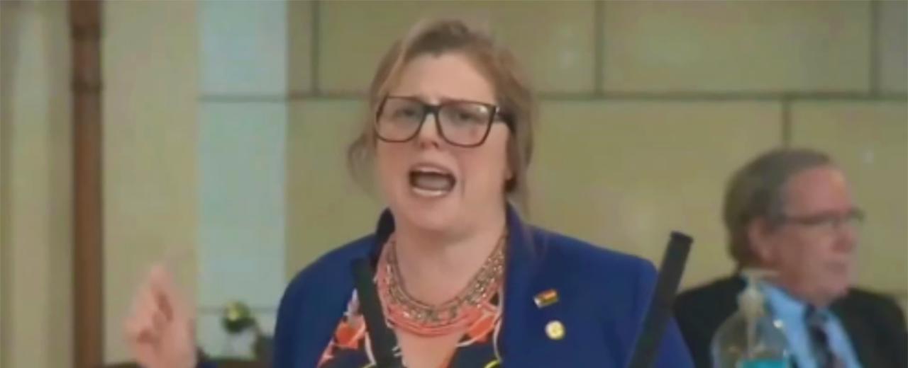 Nebraska senator flips out debating ban on sex change surgeries for minors, screams 'we need trans people'