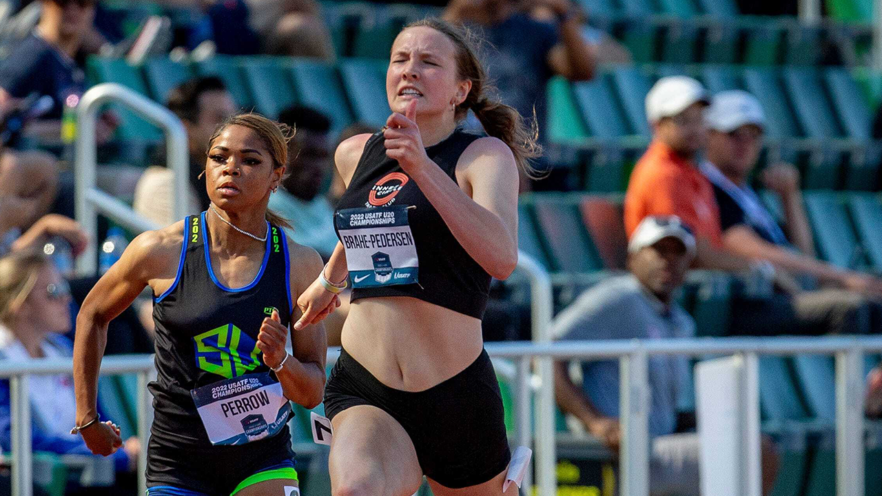High school Olympic hopeful is so fast on the track, she even beat her prom date