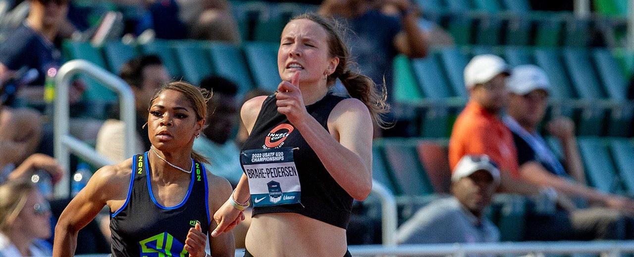 High school Olympic hopeful is so fast on the track, she even beat her prom date