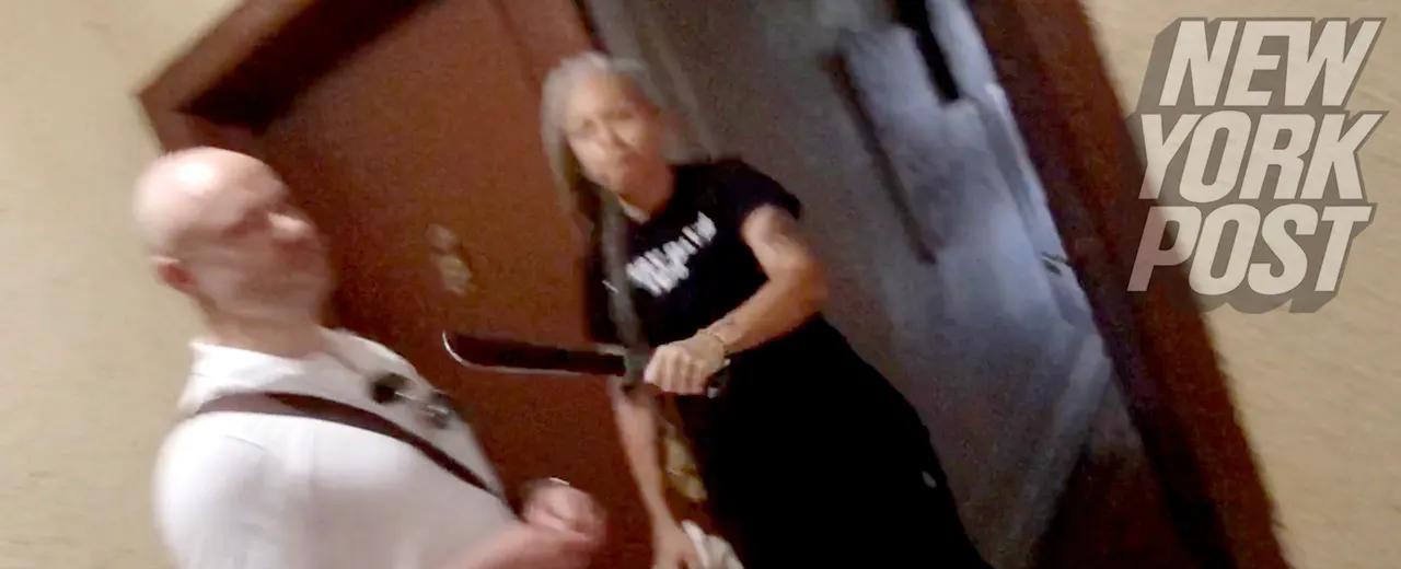 Professor holds machete to reporter's neck after destroying student's pro-life display: report