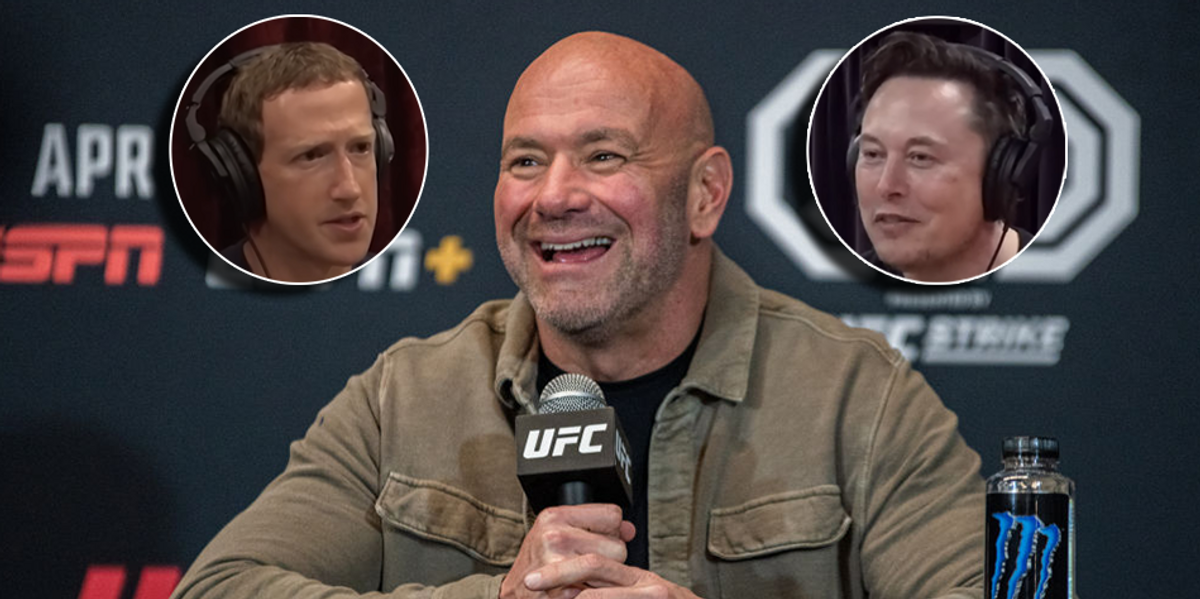 Zuckerberg and Musk 'deadly serious' about fighting in a UFC octagon, UFC Pres. Dana White says