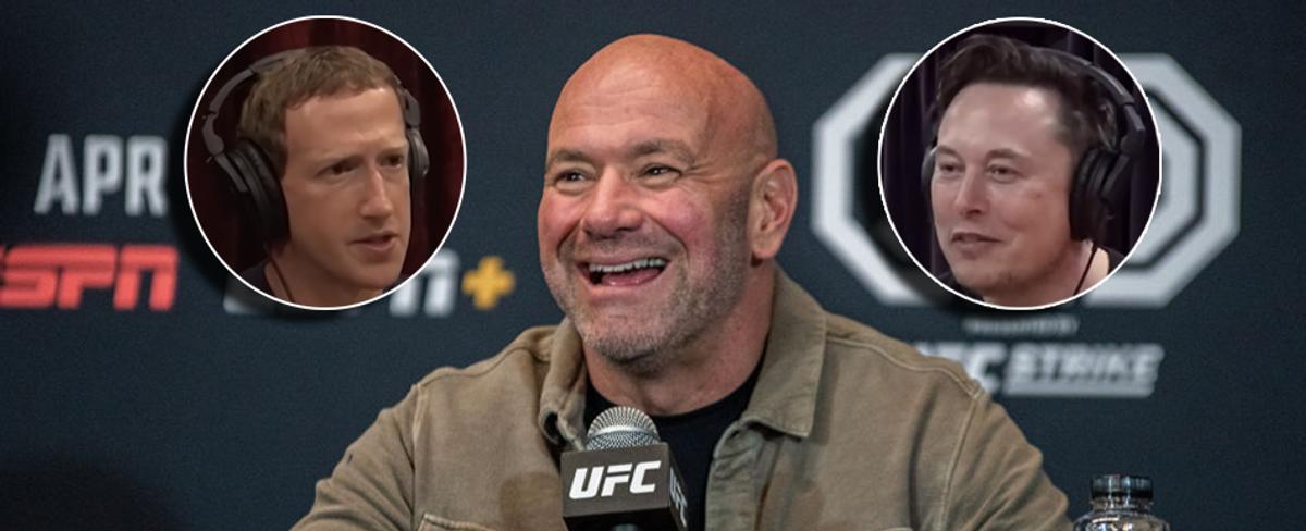 Zuckerberg and Musk 'deadly serious' about fighting in a UFC octagon, UFC Pres. Dana White says
