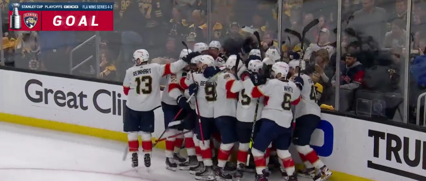Florida Panthers Pull Off Mammoth Upset Over Boston Bruins To Advance In NHL Stanley Cup Playoffs