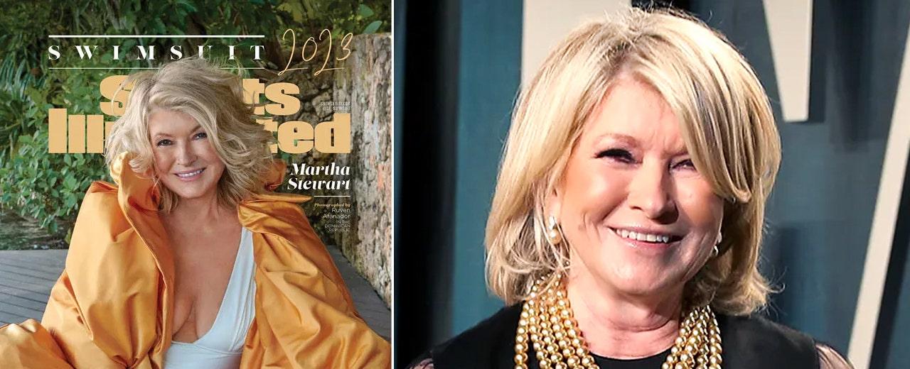 Martha Stewart, 81, lands Sports Illustrated cover as she poses in daring swimsuit