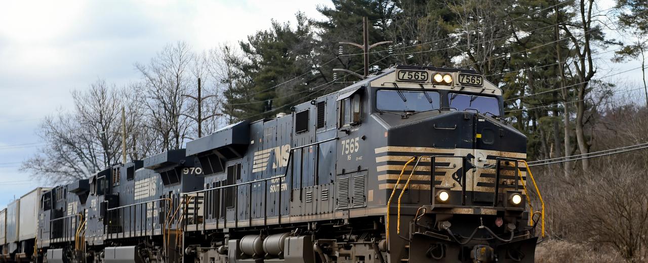 Norfolk Southern train cars derail, spilling diesel and oil; 2 taken to hospital