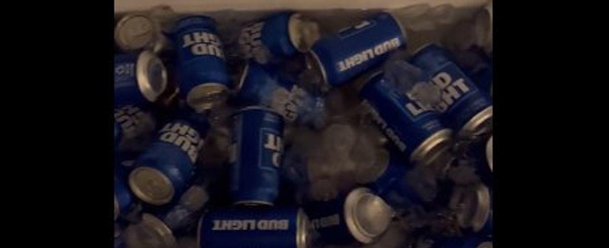Clay Travis conducted an experiment in which he gave out free beer at an event. He ended up with a cooler full of Bud Light: 'I'm not a marketing expert, but ...'