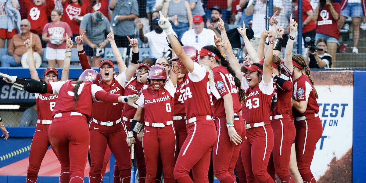 'Fixing our eyes on Christ': ESPN reporter asks nat'l champion Oklahoma softball players how they maintain 'joy' — and they all point to Jesus