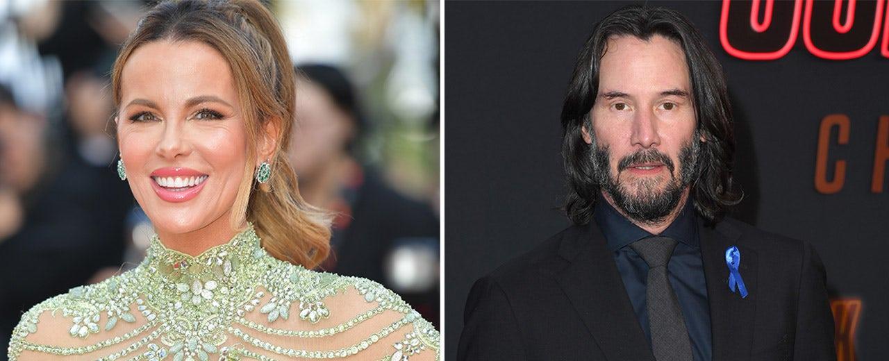 Kate Beckinsale says Keanu Reeves saved her from embarrassing wardrobe malfunction