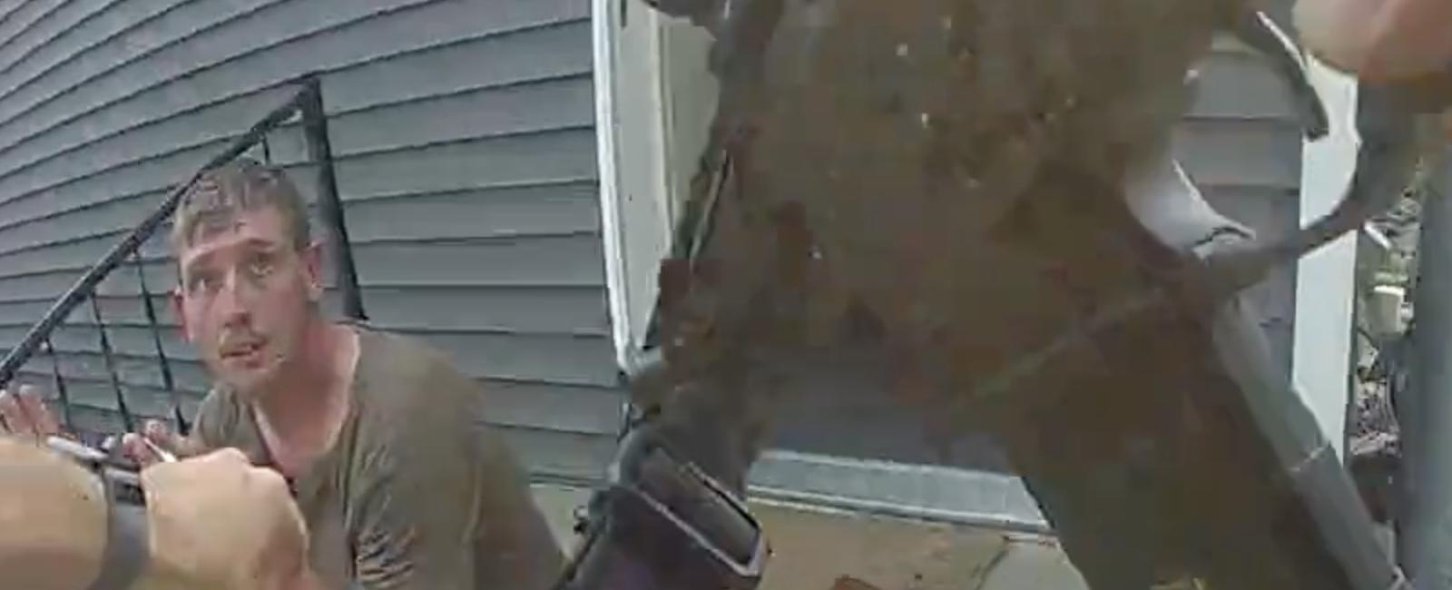 Ohio man accused of executing 3 young sons seen in bodycam video sitting calmly next to gun afterward