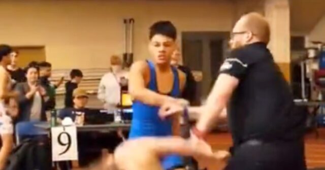 WATCH: Teen Sucker Punches Opponent After Losing Wrestling Match