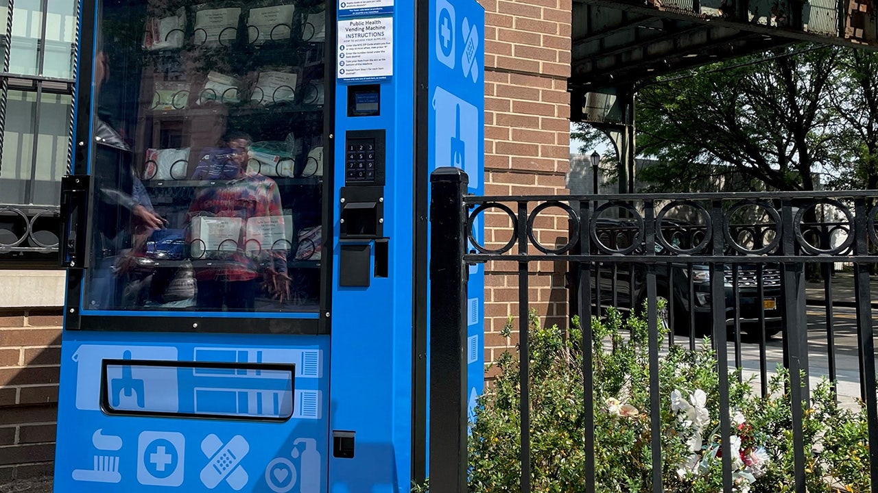 NYC unveils vending machine for drug users, with free crack pipes and Narcan for ODs