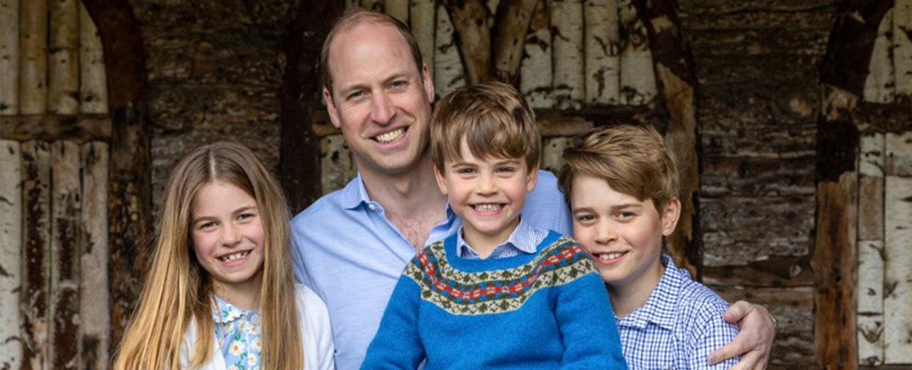 Prince William celebrates Father’s Day with George, Charlotte, and Louis in sweet family photo