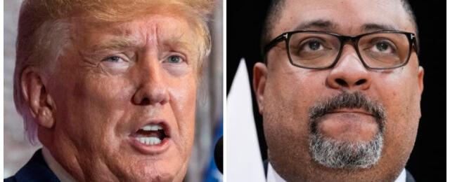 Trump Calls Bragg a 'Criminal' for 'Illegally Leaked' Grand Jury Information