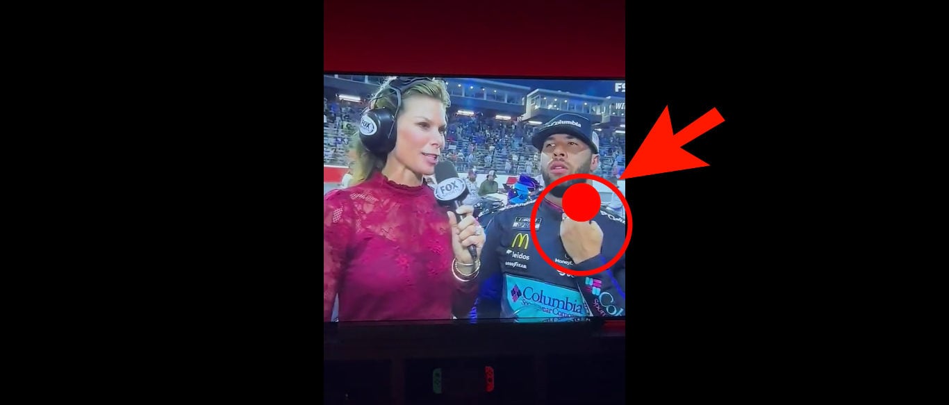 Bubba Wallace Flips Off TV Camera After 2nd Place Finish In NASCAR Cup Series All-Star Race, Being Slammed With Boos
