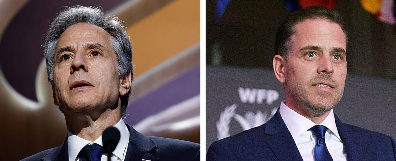 Blinken and wife emailed frequently with Hunter Biden, raising questions about role in laptop cover story
