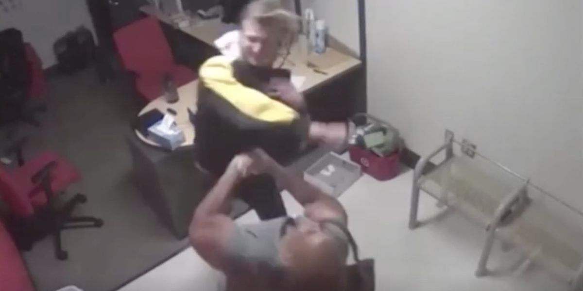 Target security guard punches unhinged woman who reportedly chased him over refusal of 'reparations' of $1K in groceries: 'This is my Rosa Parks moment'