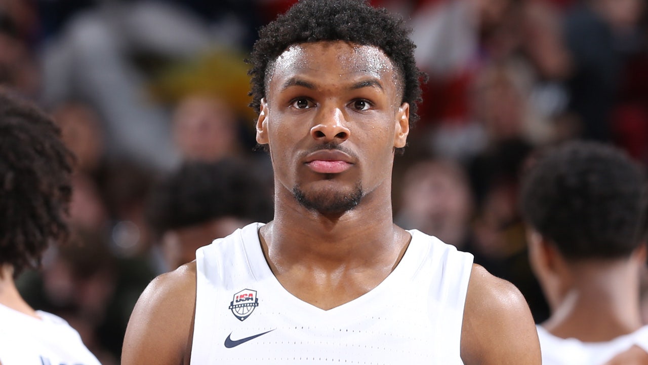 Bronny James faces nasty comments on social media over prom date