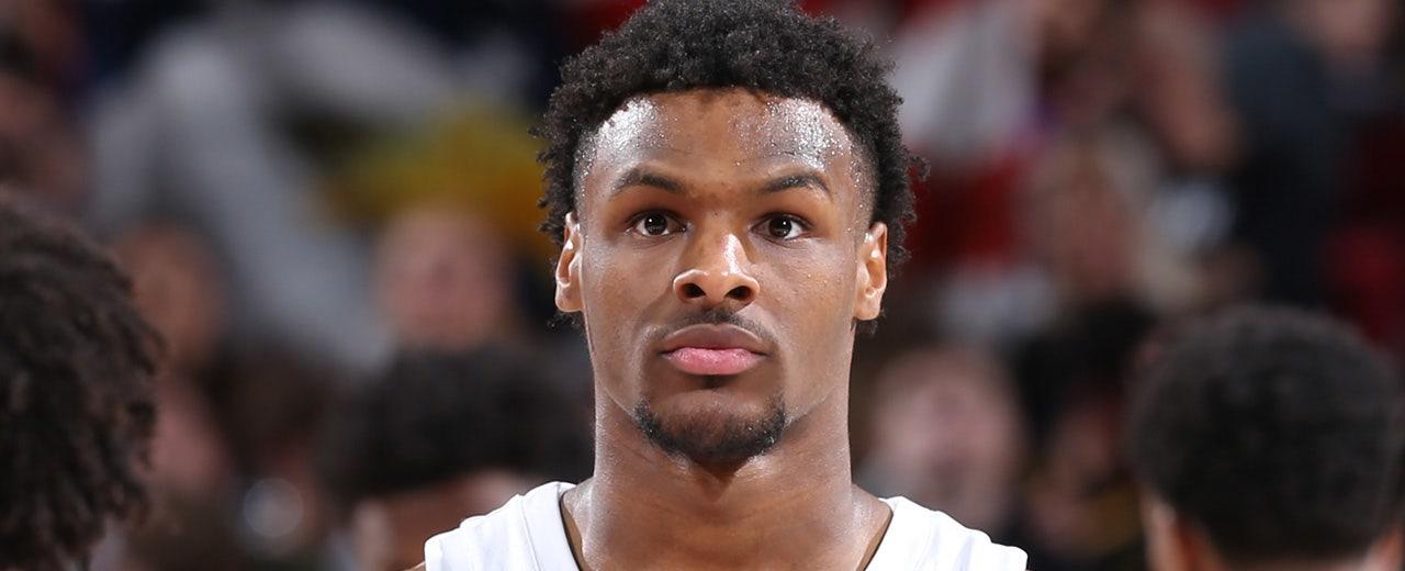 Bronny James faces nasty comments on social media over prom date