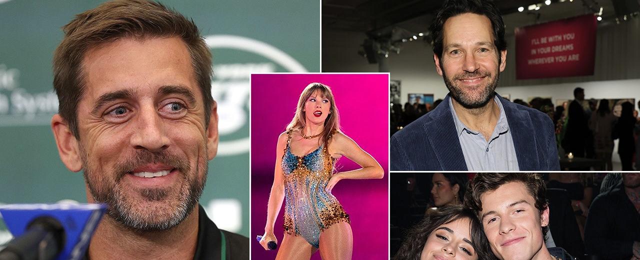 Paul Rudd and Aaron Rodgers go viral at Taylor Swift concert, Camila Cabello and Shawn Mendes rekindle romance