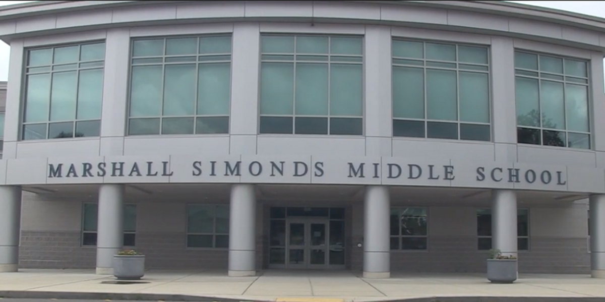 Middle school students tear down Pride banners, chant 'USA are my pronouns' while wearing red, white, and blue