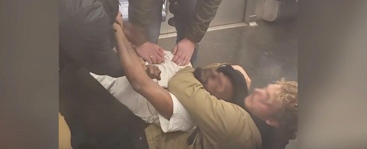 Marine Vet Reportedly Kills Unhinged Man On NYC Subway After Putting Him In Chokehold