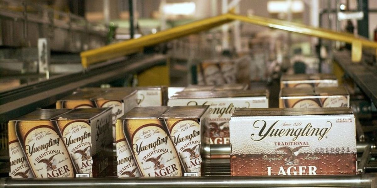 Yuengling Brewery appears to take a swipe at Bud Light on social media, and it's a viral hit