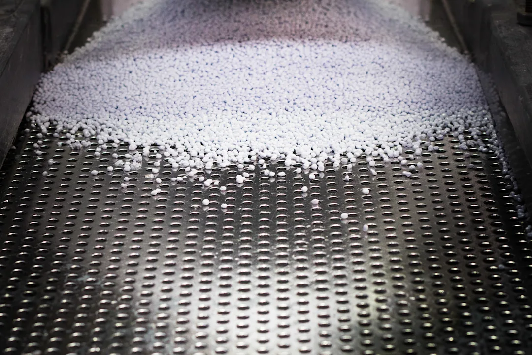 Plastic granules production Plastic granules production